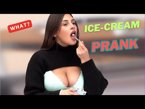 🔥 Blind Girl Eating Ice Cream Prank  Best of Just For Laughs 😍😅😇