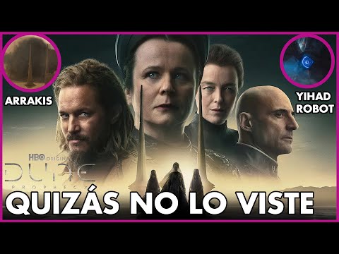 DUNE Prophecy 36 Cosas que Quizás No Viste del Capítulo 1 ¡Arrakis, Yihad Robot, Atreides!