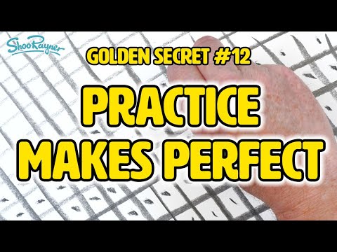 Drawing Practice Makes Perfect - Golden Secret of Drawing #12