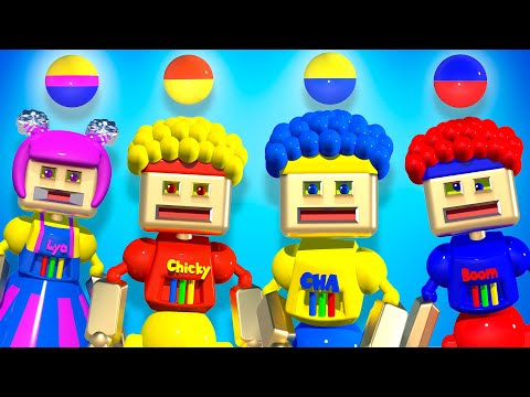 La Danse du Robot | D Billions Chansons pour Bébé