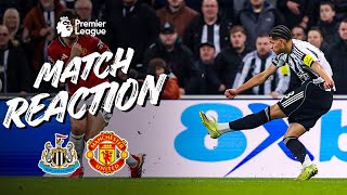 OSULA WONDERSTRIKE HELPS 10 MEN TOON BEAT MAN U | Newcastle 2-1 Man U | Match Reaction