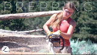 Prepping | Learning how to survive off grid! 🪵 (Ep 331)