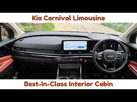 2024 Kia Carnival Limousine Review - Best-in-Class Interior