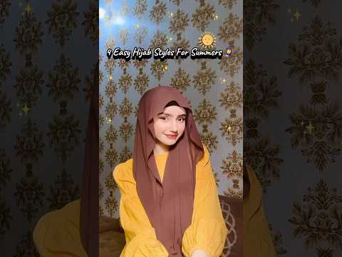 4 Easy And Simple Hijab Styles For Summers Full Tutorial By Areeba_tahir_ #hijabtutorial #hijab #fyp