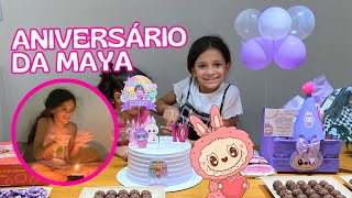 MEU ANIVERSÁIO DO LABUBU - MAYA LIMA.