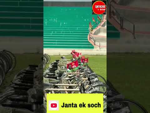 देखिए तस्वीरें समाजवादी पार्टी कार्यालय पर इतनी साइकिल खड़ी है #subscribe #shortvideo #short