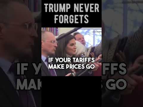Donald Trump addressing rude CNN reporter. He never forgets.