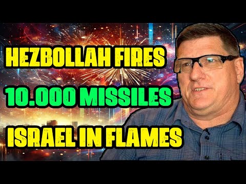 Scott Ritter: Hezbollah UNLEASHES 10,000 Missiles! Israel DROWNS In Fire - Syria IGNITES IN FLAMES!