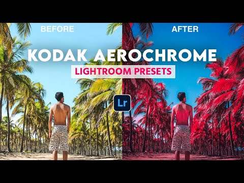 KODAK AEROCHROME Lightroom Mobile Tutorial & Presets || Lightroom Editing 2024 ||SAHA SOCIAL