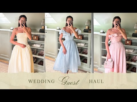 HUGE WEDDING GUEST DRESS TRY ON, SHOPPING AT ZARA & INTRODUCING SOMEONE SPECIAL | Lydia Elise Millen