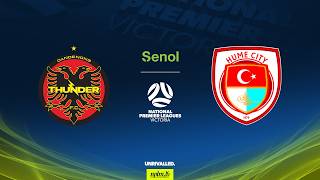 2026 Senol NPLM Victoria Round 18: Dandenong Thunder FC v Hume City FC