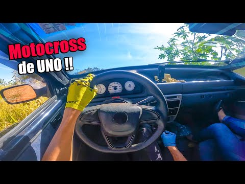 Fiz MOTOCROSS com o meu UNO !!