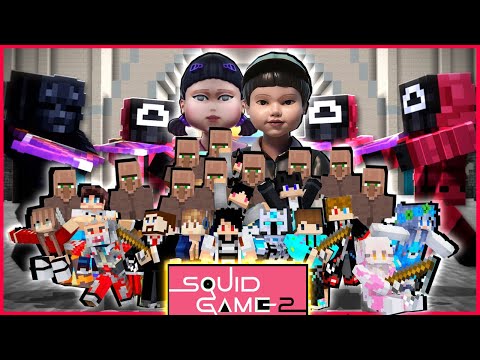 1000 YOUTUBER TERJEBAK DI DUNIA SQUID GAME SEASON 2 MINGLE CHALLENGE  FULL EPISODE !