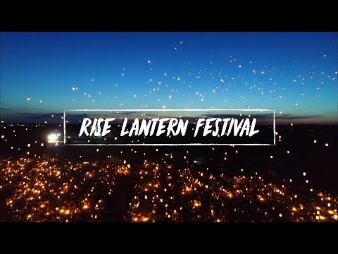 Rise Lantern Festival | 4K Drone Footage