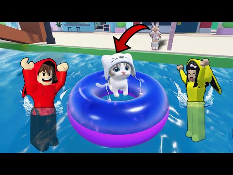Yuta, Mio Dan Baby Celine Mencari Kucing Hilang Part 2 || ROBLOX