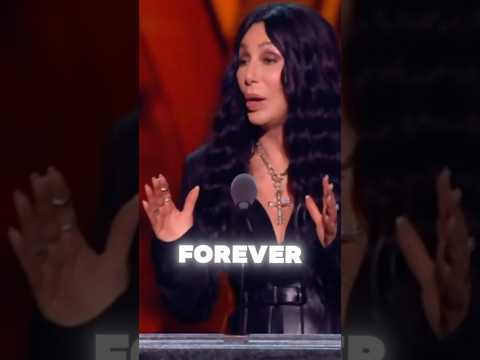 Cher on making Believe! Rock and Roll Hall of Fame induction speech #Cher