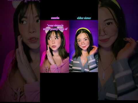 ‘Your sister is a lot MORE PRETTY!💔’but her reaction is unexpected #foryouシ #pov #funny #shorts
