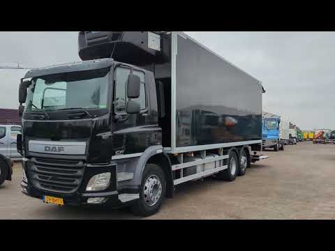 DAF FAN CF280 6x2/4 DayCab Euro6 - Koel-VriesBak 7.9m + Carrier Supra 1150MT + Laadklep 2000kg - 10/2025APK | Vrachtwagens | Koel-vriestransport