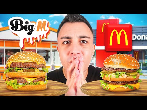 Je teste BIG M le faux McDonald's !