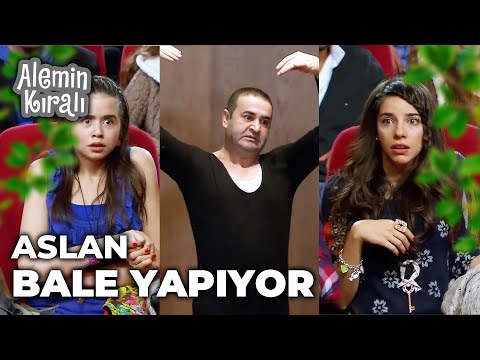 Aslan tüm zerafetiyle bale yapıyor - Alemin Kıralı