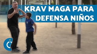 Clase de DEFENSA PERSONAL para NIÑOS 👦🏽 Krav Maga Escolar