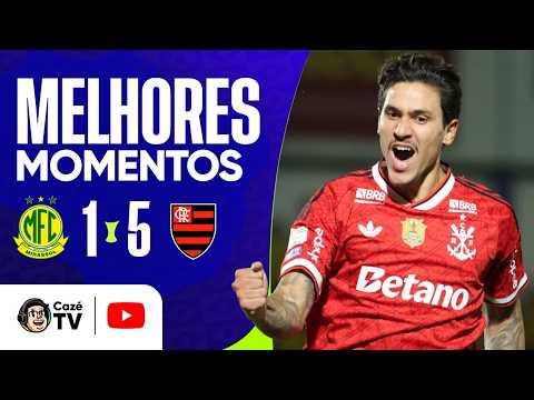 Mirassol-SP 1 x 5 Flamengo-RJ