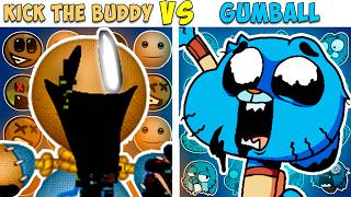FNF Character Test | Gameplay vs Playground | Kick The Buddy VS Gumball | FNF Mods