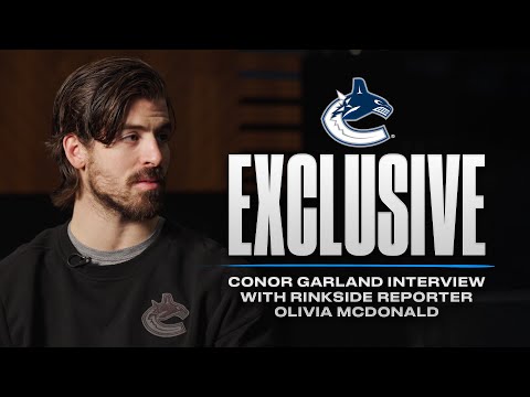 EXCLUSIVE | Conor Garland Interview with Rinkside Reporter Olivia McDonald