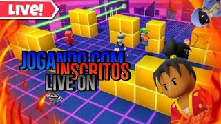 SIM VOLTEI AO STUMBLE GUYS E IREI JOGAR COM VCS