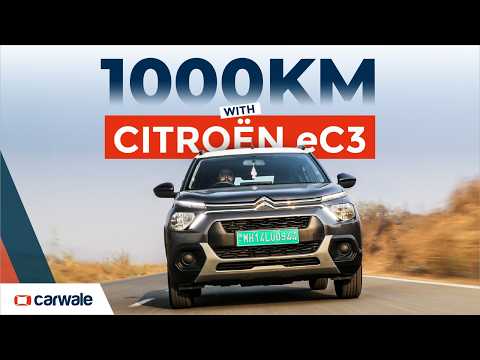1,000 Km with Citroën eC3: Pros, Cons & Real-World Range Tested!