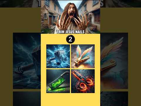 Jesus Nails are Too Long and Sharpy! Jesus Quiz