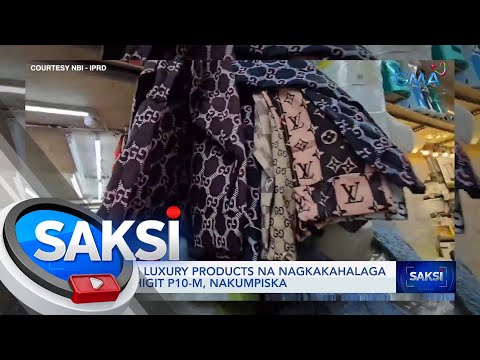 Pekeng Luxury Products Na Nagkakahalaga Ng Mahigit P10 M Nakumpiska