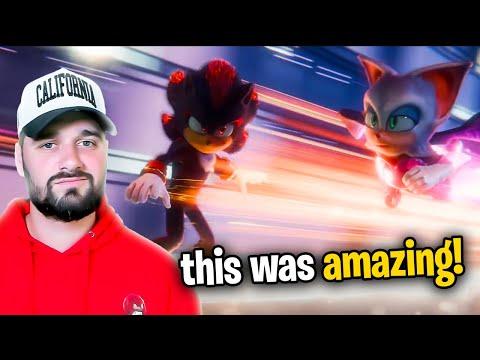 Sonic Movie Shadow & Rouge Team Up Was FIRE!