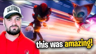 Sonic Movie Shadow & Rouge Team Up Was FIRE! (Shadow Black Hearted Hero Fan Film Reaction)