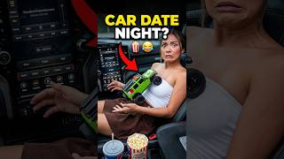 The Perfect Car Date Night Setup 😂🍿