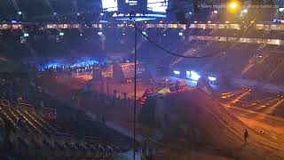 Zeitraffer - Aufbau der Night of the Jumps 2018 in der Mercedes-Benz Arena Berlin