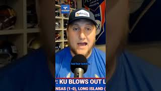 Top performers shine in the latest win. #ncaa #jayhawks #rockchalk #ncaafootball #big12