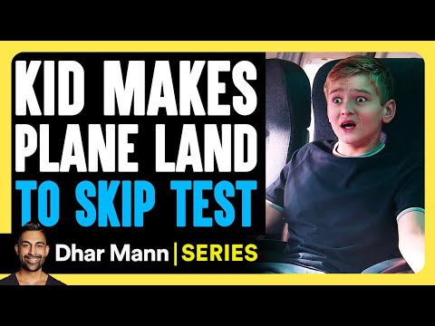 Mischief Mikey Ep 3: Kid Makes Plane Land To Skip Test | Dhar Mann Studios