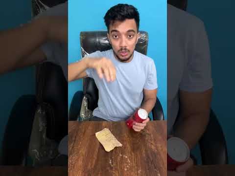 MAKING COKE's CAN TRANSPARENT #shorts
