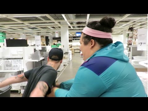 WE GOT BANNED FROM IKEA!!!