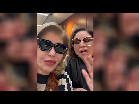 أول ظهور لإلهام شاهين وهالة سرحان بعد أزمة العراق ✈️: حكاية 4 أيام رعب بسبب إغلاق المجال الجوي!