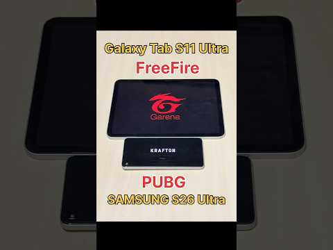 SAMSUNG TAB S11 Ultra😈vs SAMSUNG S26 Ultra vs FreeFire vs PUBG vs 4GB vs 8GB vs S22 vs S24 #shorts