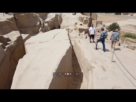 Megalithic Aswan Quarry In Egypt