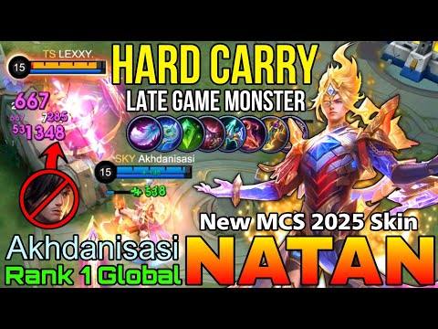 Archon of Knowledge Natan New MCS Skin - Top 1 Global Natan by Akhdanisasi - Mobile Legends