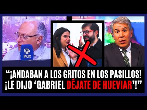 ¡URGENTE! Mosciatti y Feito REVELARON que hubo una FUERTE PELEA en La Moneda entre Boric y Orellana