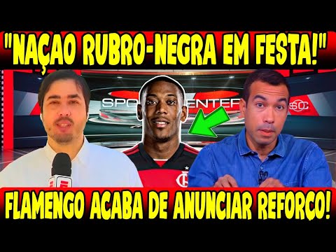 🔥 FLAMENGO CONFIRMA CONTRATAÇÃO! REFORÇO DE PESO NO MENGÃO! 🔥