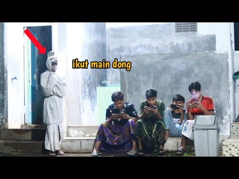 Prank Pocong Paling Kocak || Usilin Bocil Lagi Mabar || Bikin Ngakak