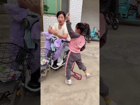 Daughter Stops Mom From Playing With Mobile Phone! #funny #comedy #cute #duet #baby