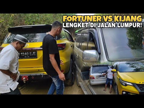 Fortuner Rian Arifin Vs Kijang Di Jalan Lumpur Sampai Lengket!