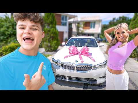 I Surprised Her With A New BMW!